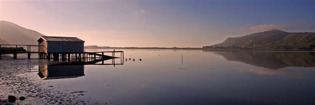 Boat Shed Hoppers Inlet 