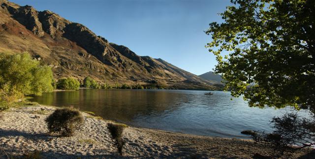 Fishing in Glendu Bay