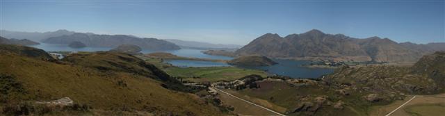 Lake Wanaka Diamond Lake Lookout 