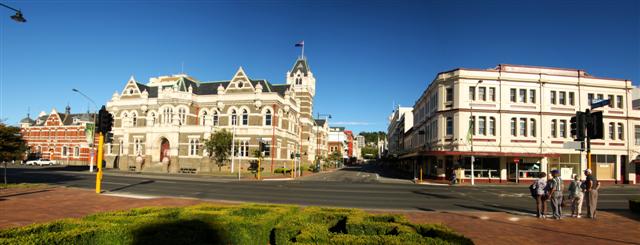 Stuart St, Court House Panorama