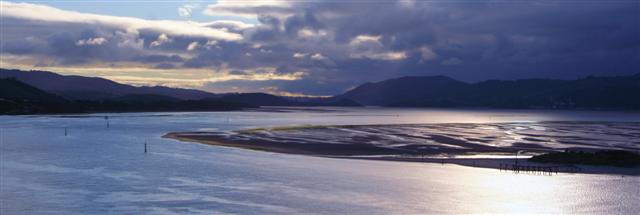 View From The Heads Towards Port 