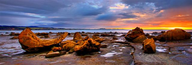 Broken Rocks Sunrise