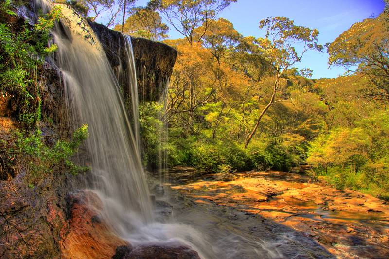 Blue Moutain Water Falls