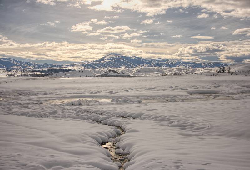 Mt St Bathan snow cover