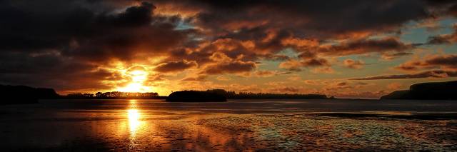 sunrise Papanui inlet